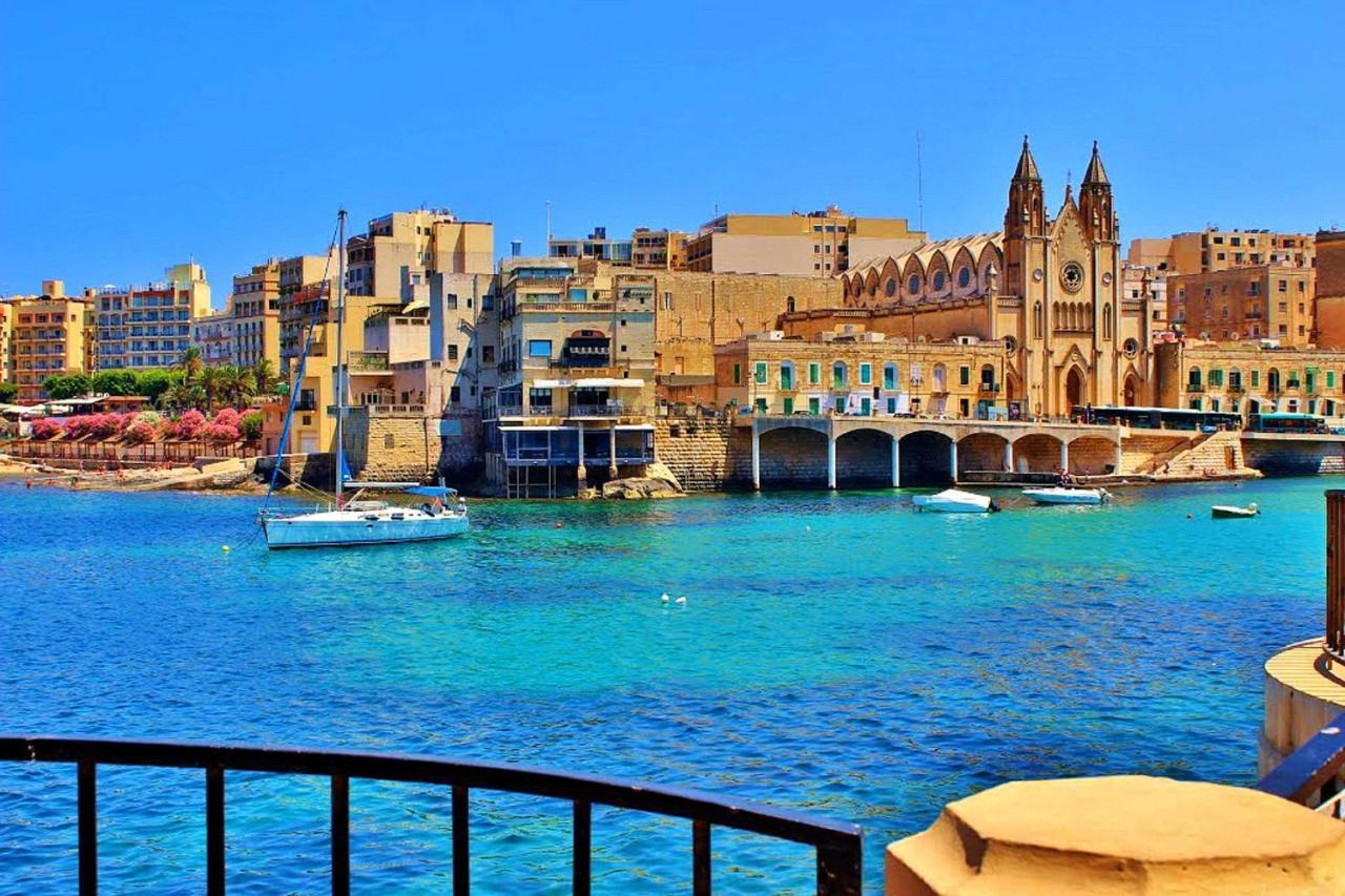 Picturesque Sliema Pad Steps From The Seafront Apartment Luaran gambar